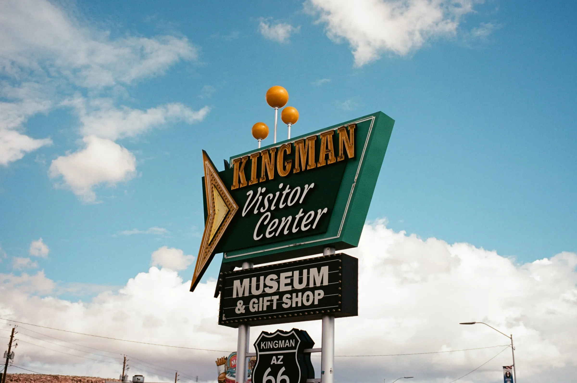 Kodak Ektar 100 frame made in Las Vegas