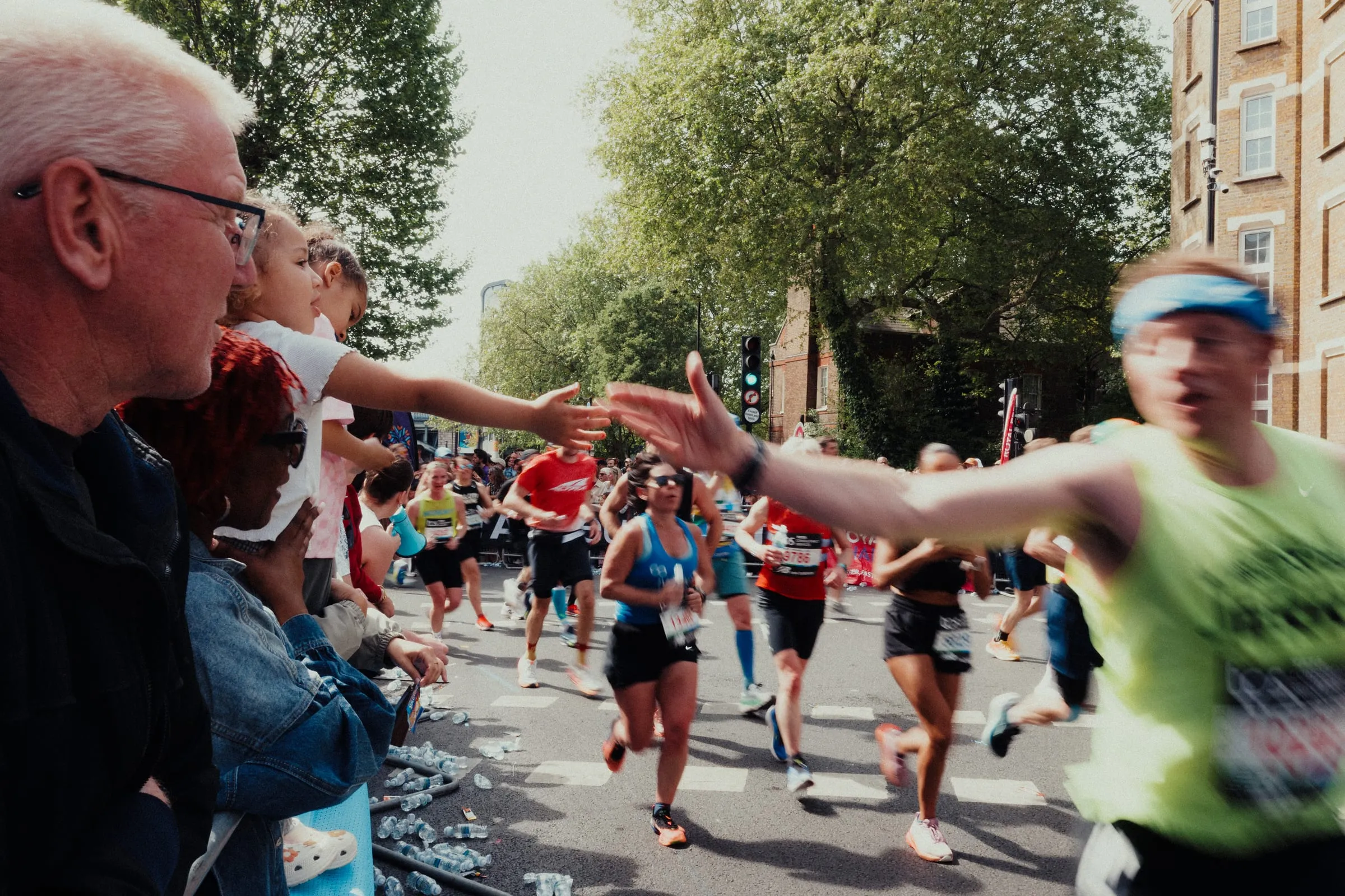 Photograph made in London Marathon